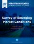Survey of Emerging Market Conditions