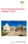 Rural Housing Economic Viability Toolkit