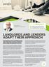 LANDLORDS AND LENDERS ADAPT THEIR APPROACH
