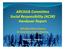 ARCASIA Committee Social Responsibility (ACSR) Handover Report