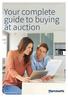 Your complete guide to buying at auction