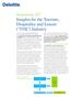 Statement 167 Insights for the Tourism, Hospitality and Leisure ( THL ) Industry