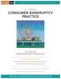 CONSUMER BANKRUPTCY PRACTICE