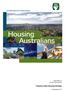 Submission to the ACT Government. Towards a New Housing Strategy