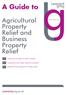 A Guide to Agricultural Property Relief and Business Property Relief
