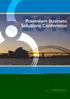 Preliminary Conference Program Solutions Conference