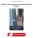[PDF] How To Succeed In Commercial Real Estate