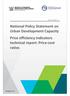 National Policy Statement on Urban Development Capacity Price efficiency indicators technical report: Price-cost ratios
