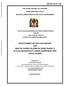 THE UNITED REPUBLIC OF TANZANIA PRIME MINISTER S OFFICE REGIONAL ADMINISTRATION AND LOCAL GOVERNMENTS