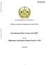 ISLAMIC REPUBLIC OF AFGHANISTAN. Ministry of Agriculture Irrigation and Livestock (MAIL) Resettlement Policy Framework (RPF) For the