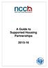 A Guide to Supported Housing Partnerships