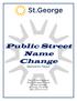 Public Street Name Change