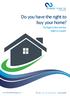 Do you have the right to buy your home?