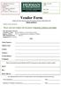 Vendor Form Property Services Agreement For The Auction of Property Other Than Land SOLE AGENCY