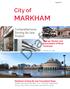 MARKHAM. City of. Comprehensive Zoning By-law Project. Task 4b. Review and Assessment of Minor Variances