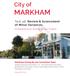 MARKHAM. Comprehensive Zoning By-law Project. Markham Zoning By-law Consultant Team