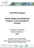 Human Rights and Intellectual Property: From Concepts to Practice
