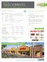 PLAZA SORRENTO SPACE AVAILABILITY PROPERTY HIGHLIGHTS DEMOGRAPHICS TRAFFIC COUNTS FOR LEASE