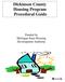 Dickinson County Housing Program Procedural Guide. Funded by Michigan State Housing Development Authority