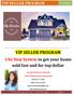 VIP SELLER PROGRAM. 146 Step System to get your home sold fast and for top dollar. Lisa Elly-Nicholson, Realtor. Keller Williams Realty Chesterfield