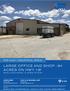 LARGE OFFICE AND SHOP - 9+ ACRES ON HWY 19! 6504 S. State Highway 19, Athens, TX FOR SALE INDUSTRIAL SPACE