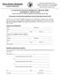 CLASS 6B SUSTAINABLE EMERGENCY RELIEF (SER) ELIGIBILITY APPLICATION (This form will ONLY be utilized for applicants who specifically elect for SER)