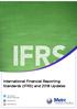 International Financial Reporting Standards (IFRS) and 2018 Updates