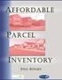Affordable Parcel Inventory