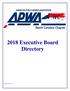 2018 Executive Board Directory