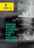 MAKING BETTER ECONOMIC CASES FOR HOUSING POLICIES. A Report to the New South Wales Federation of Housing Associations