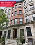 460 W 141 ST ST. 4 STORY, MULTI-FAMILY TOWNHOUSE Delivered Vacant, Hamilton Heights CUSHMAN & WAKEFIELD 1