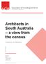 Architects in South Australia a view from the census