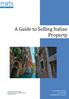 A Guide to Selling Italian Property