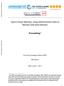 Proceedings 1. University Pompeu Fabra (UPF) Barcelona. July 6 and 7, 2017