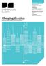 Changing direction. summer Mapping the way forward for architectural practice. Contemporary ways of working for tomorrow