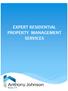 EXPERT RESIDENTIAL PROPERTY MANAGEMENT SERVICES