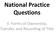 National Practice Questions. II. Forms of Ownership, Transfer, and Recording of Title