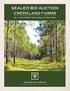 SEALED BID AUCTION CREEKLAND FARMS 687 +/- ACRES BROOKS COUNTY, GEORGIA OFFERED DIVIDED