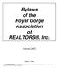 Bylaws of the Royal Gorge Association of REALTORS, Inc.