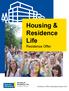 Housing & Residence Life. Residence Offer
