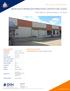 MANUFACTURING/DISTRIBUTION CENTER FOR LEASE