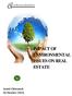 ASTREA LEGAL ASSOCIATES LLP IMPACT OF ENVIRONMENTAL ISSUES ON REAL ESTATE