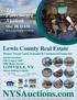 Lewis County Real Estate Homes, Vacant Land, Seasonal & Commercial Properties. Tax. Foreclosure Auction. LOWVILLE, NY Online Bidding Available