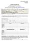 Subdivision Final Plat Application and Checklist for Approval