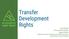 Transfer Development Rights