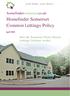 Homefinder Somerset Common Lettings Policy
