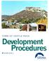 TOWN OF CASTLE ROCK Development Procedures MANUAL