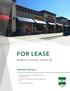 FOR LEASE. Anderson Crossing Vernon, BC PROPERTY DETAILS: Retail space for lease in Anderson Crossing Shopping Centre