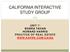 CALIFORNIA INTERACTIVE STUDY GROUP UNIT 7: BOBRA TAHAN HOWARD HARRIS PRACTICE OF REAL ESTATE