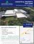 INDUSTRIAL PROPERTY FOR LEASE
